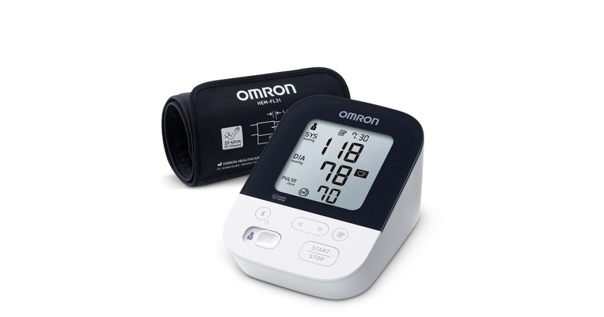 Omron M Intelli Afib Digital Blood Pressure Monitor With Intelli Cuff