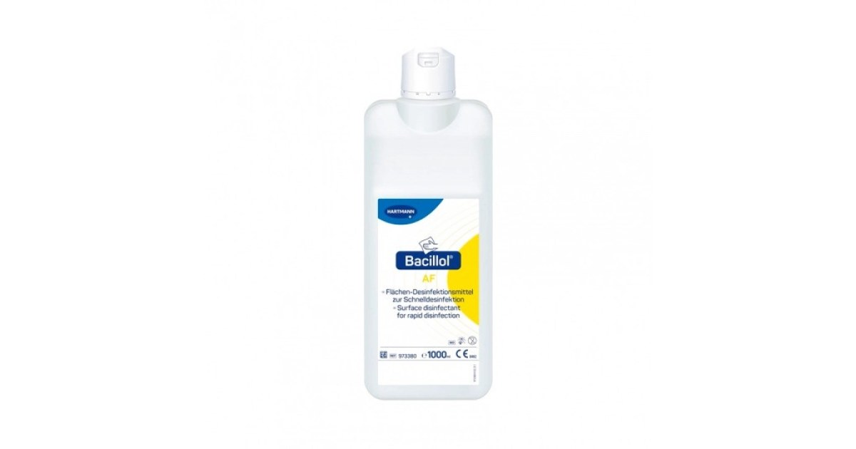 Bacillol AF Alcohol based rapid disinfectant 1000 ml Δίγκας Γ Ιατρικά